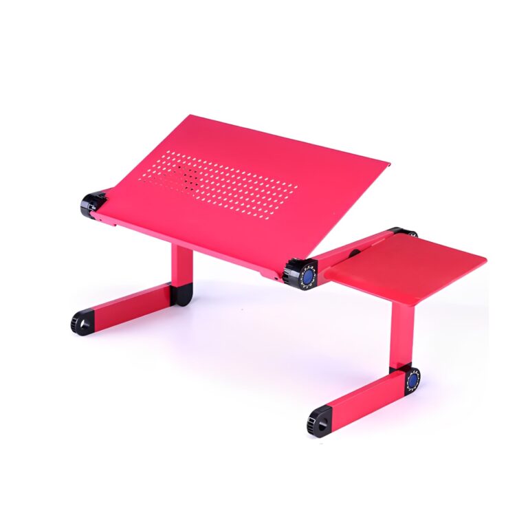 SOPORTE PARA LAPTOP ALTURA AJUSTABLE CON MOUSE PAD - Mónaco SRL